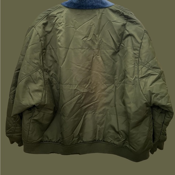 Forever 21 Olive Puffer Jacket - Picture 3 of 4